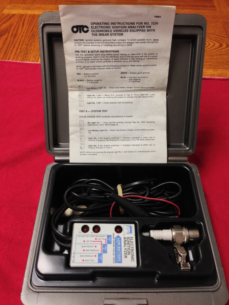 OTC 7220-K Electronic Ignition Analyzer No. 7220-K