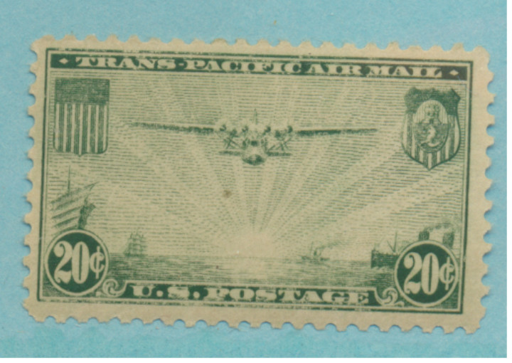 United States Stamp Scott #C21, Mint Hinged