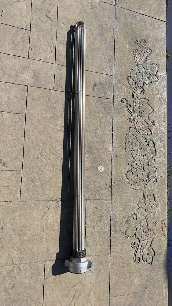 Tempco TFP02866 Immersion Electric Heater 9600 Watt, 54 Inches Long