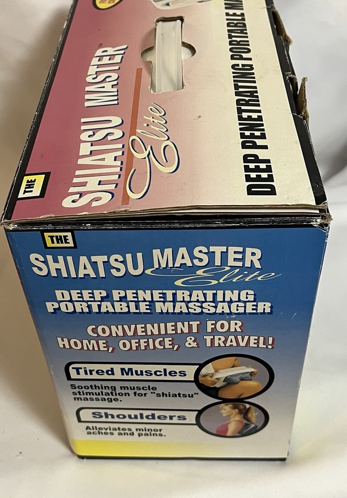 Shiatsu Master Elite Neck Back Massage Device
