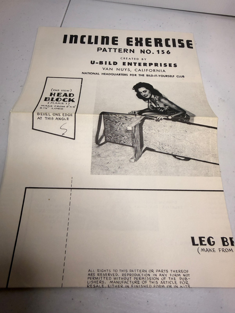 U-BILD Patterns for Better Living 1980-81 Edition Gym 4 Patterns Book