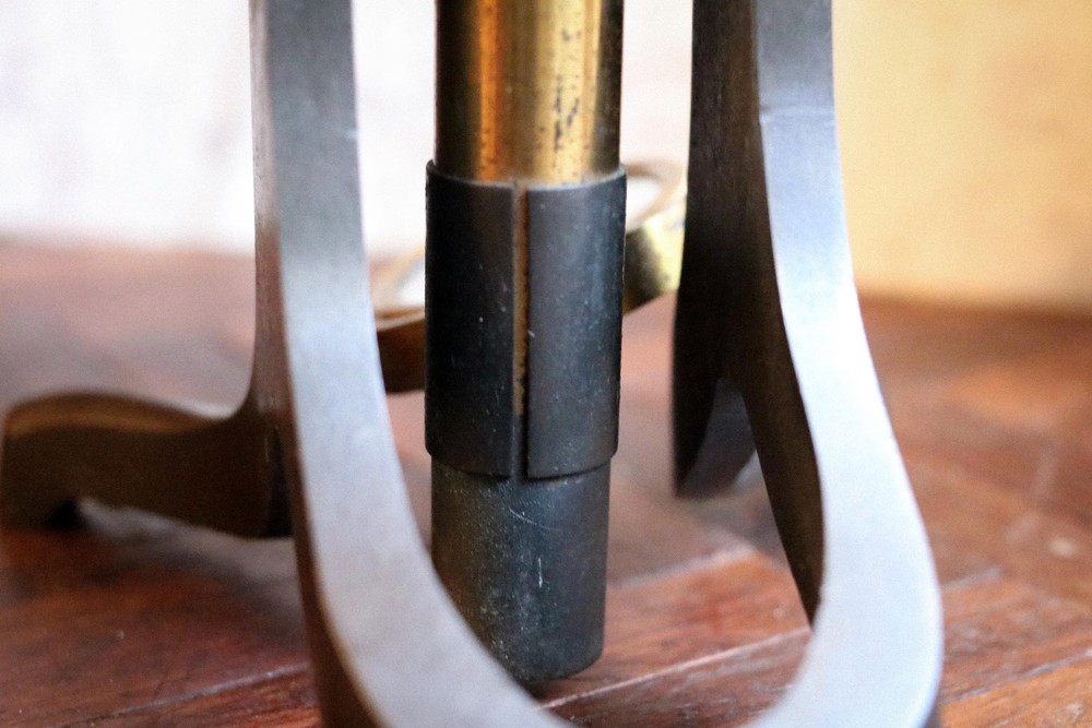 Antique 19th.C Brass Laboratory Microscope