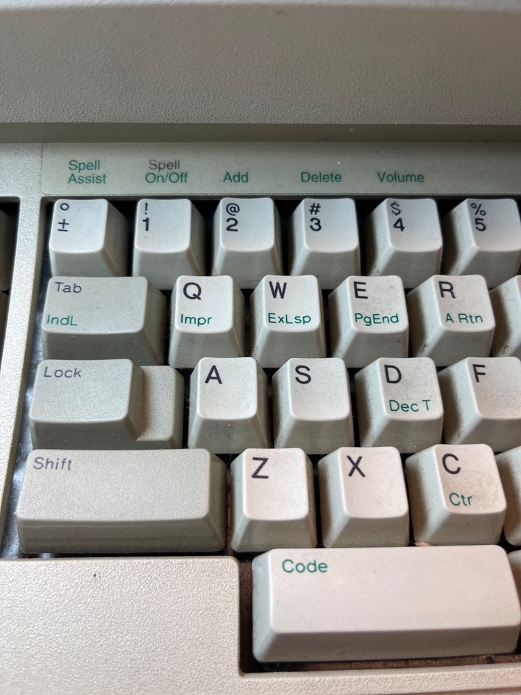 IBM Wheelwriter 3500 Electronic Typewriter Lexmark – Tested Working – Clean Prin