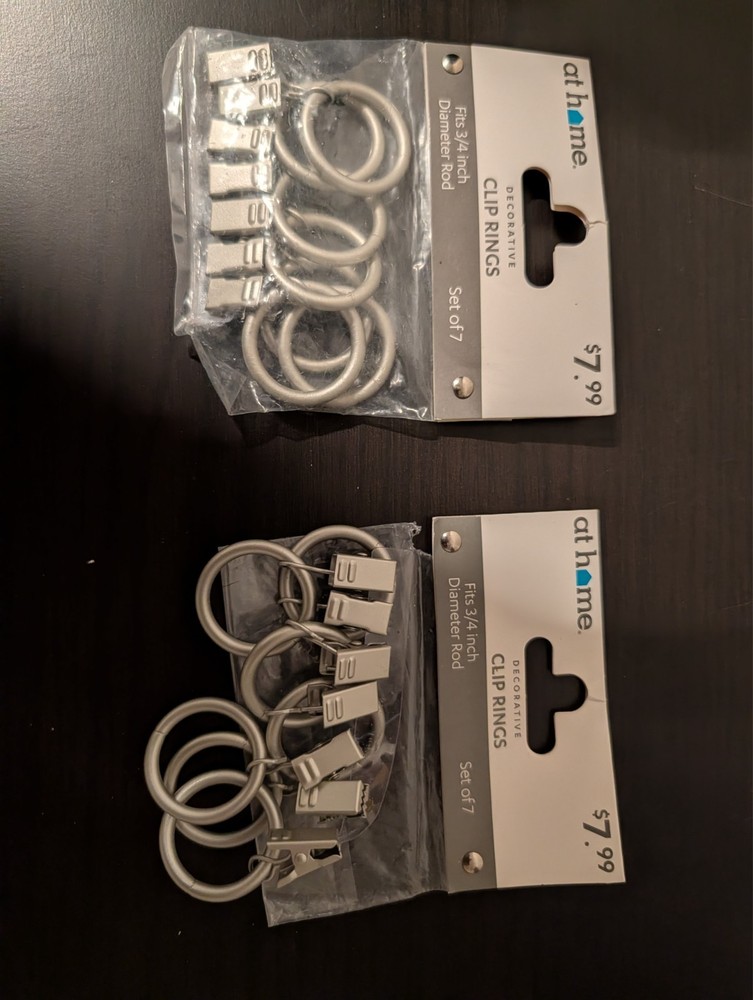 at home ( decorative Clip Rings)