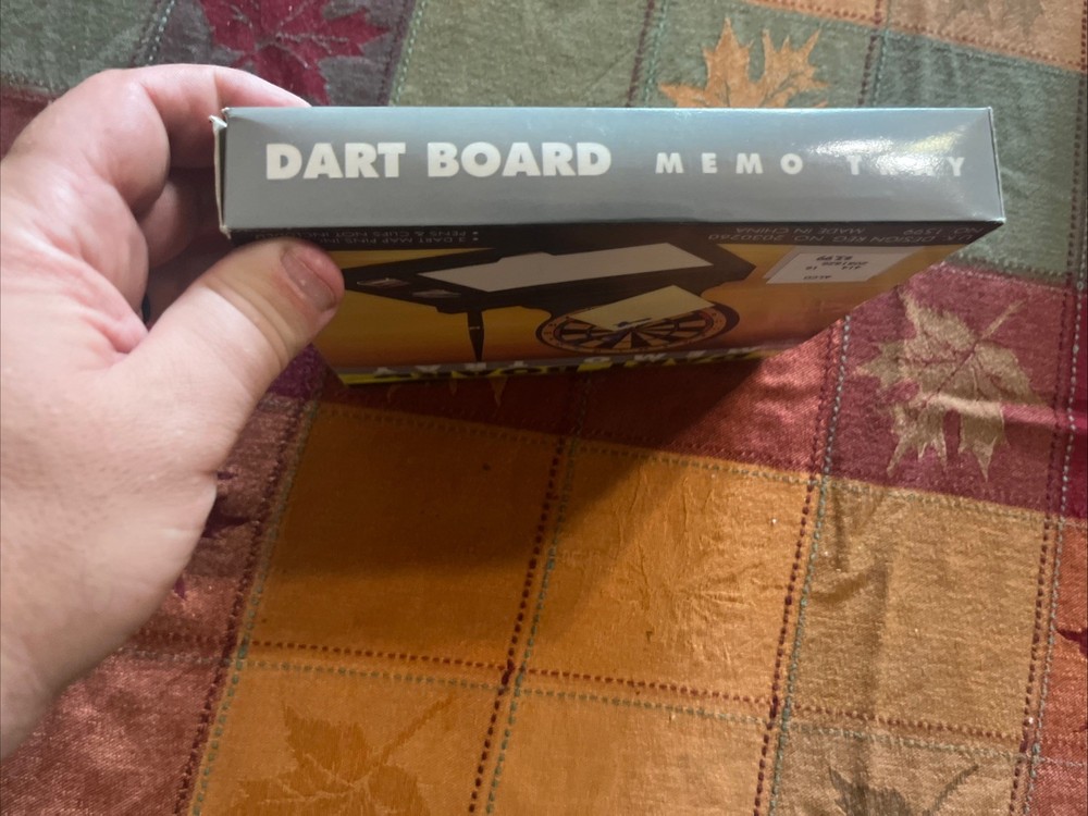 Dart Board Memo Tray