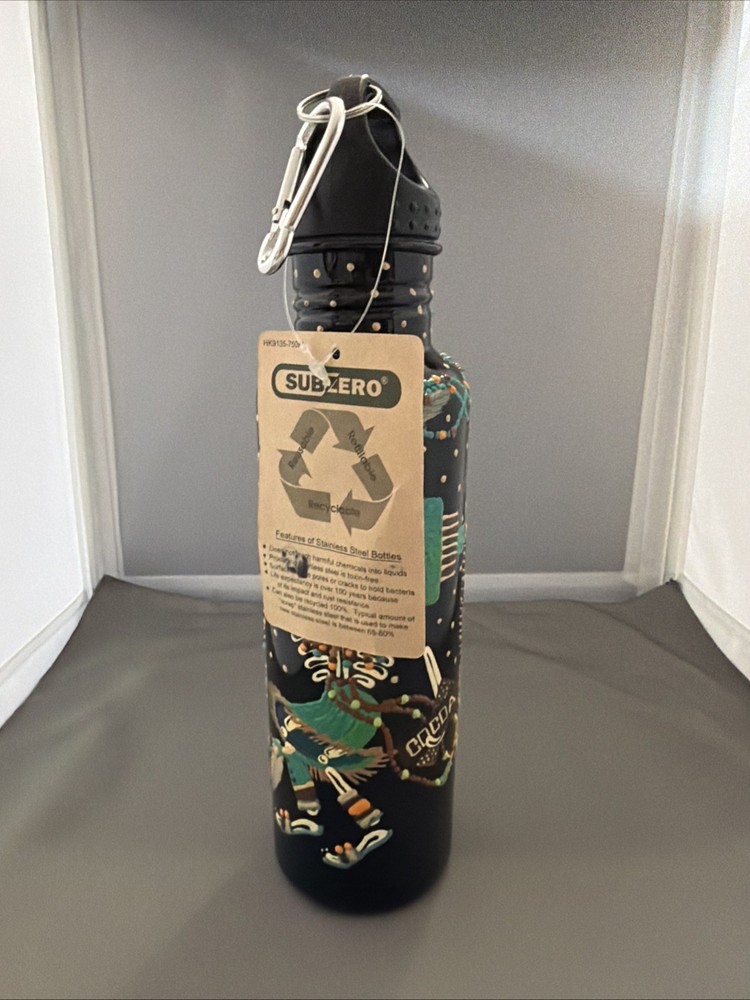Sub Zero Water Bottle With Hand Painted Design