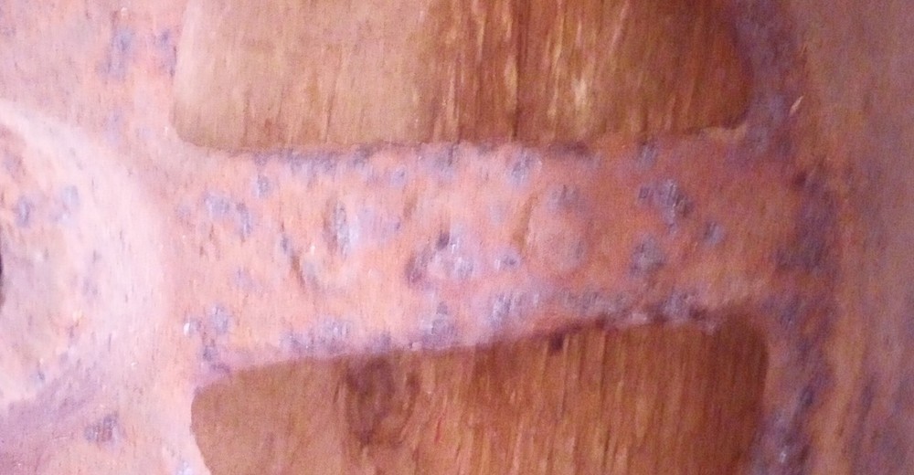 Antique Farm Implement Flat Belt Pulley Cast Iron