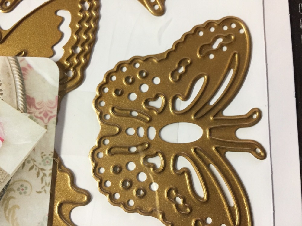 Anna Griffin / Cuttlebug BUTTERFLY TRIO Cut & Emboss DIE SET ***NEW***