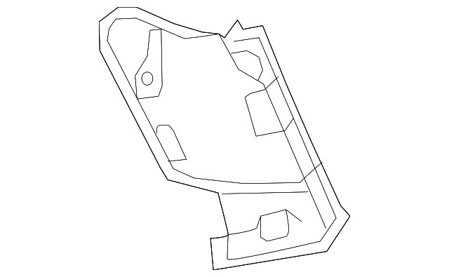 Genuine GM Driver Side Tail Lamp Mount Panel 20880961