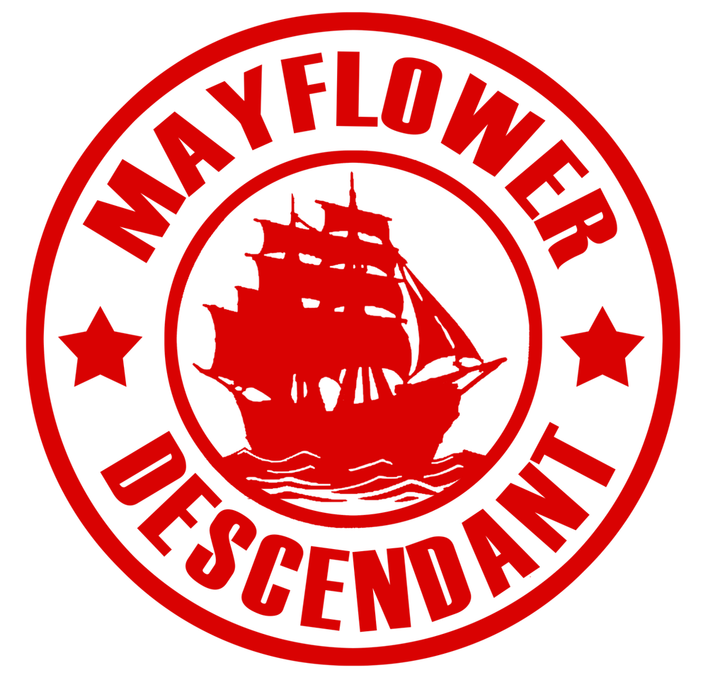 Mayflower Descendant - Vinyl Decal