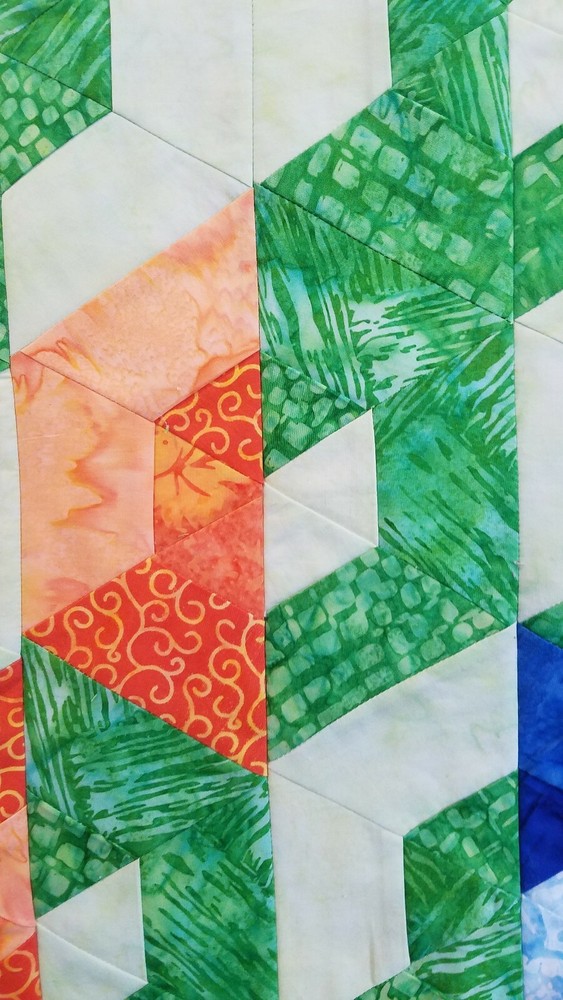 Geometric Quilted Table Decor