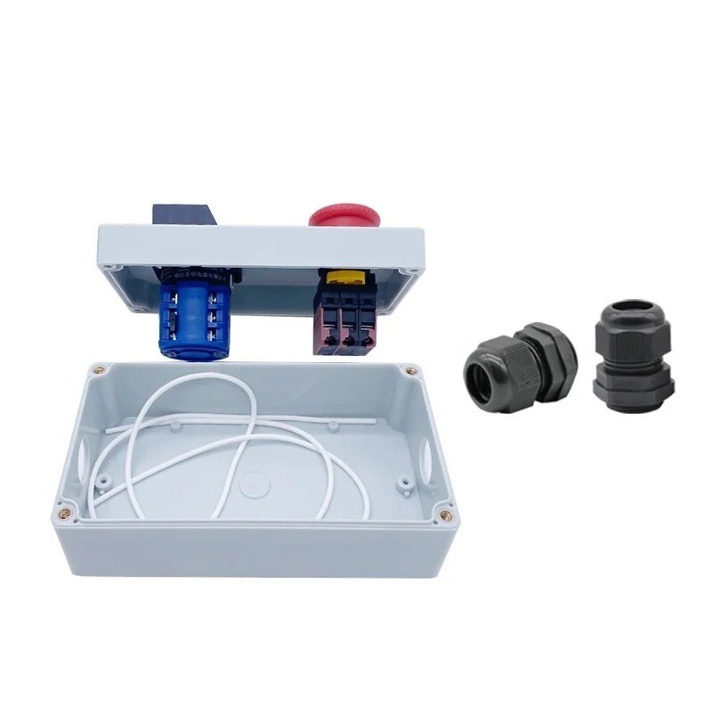 20A Cam Switch Forward Reverse Three-phase Emergency Stop Push Button Lathe 10A