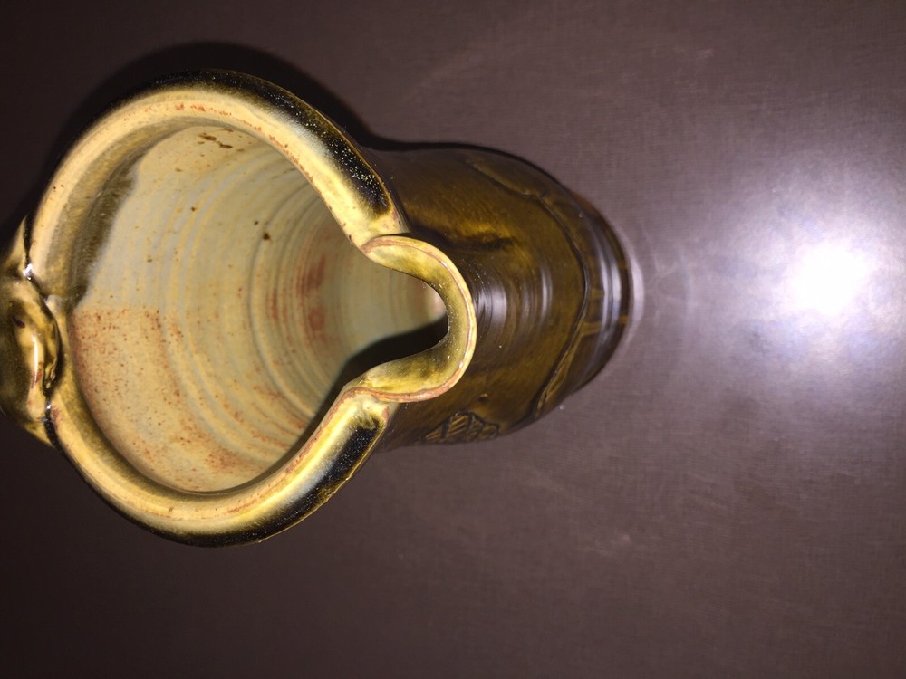 Hand Made Art Pottery Pitcher