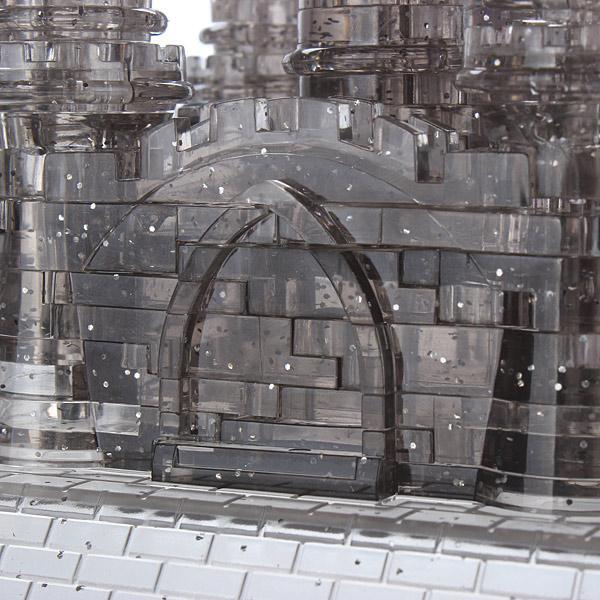 3d Deluxe Crystal Puzzle Black Castle