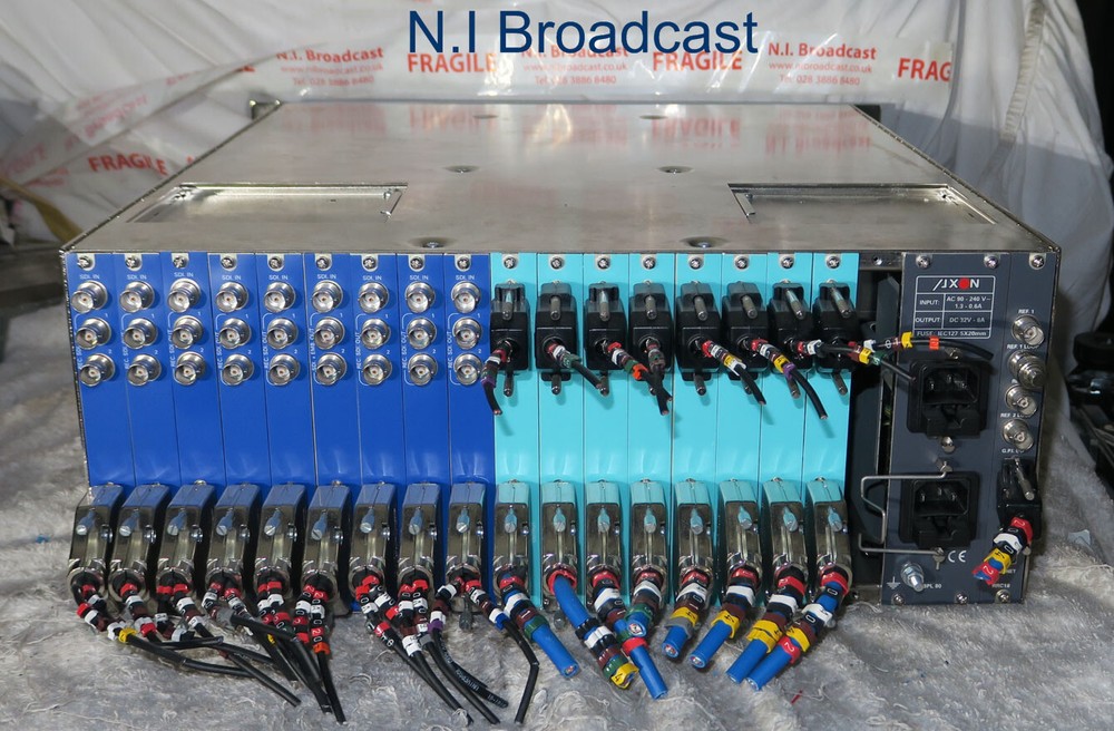 Axon synapse frame with Audio DAs, de embedders