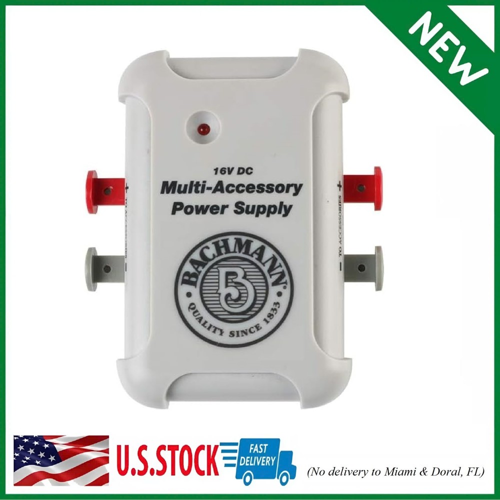 Trains Multi-Accessory Power Supply (16V DC) Grey