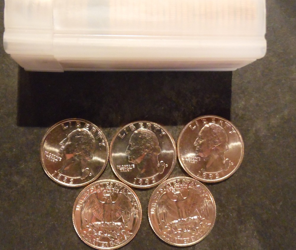 1993-D Washington Quarter Choice/Gem BU Roll Uncirculated