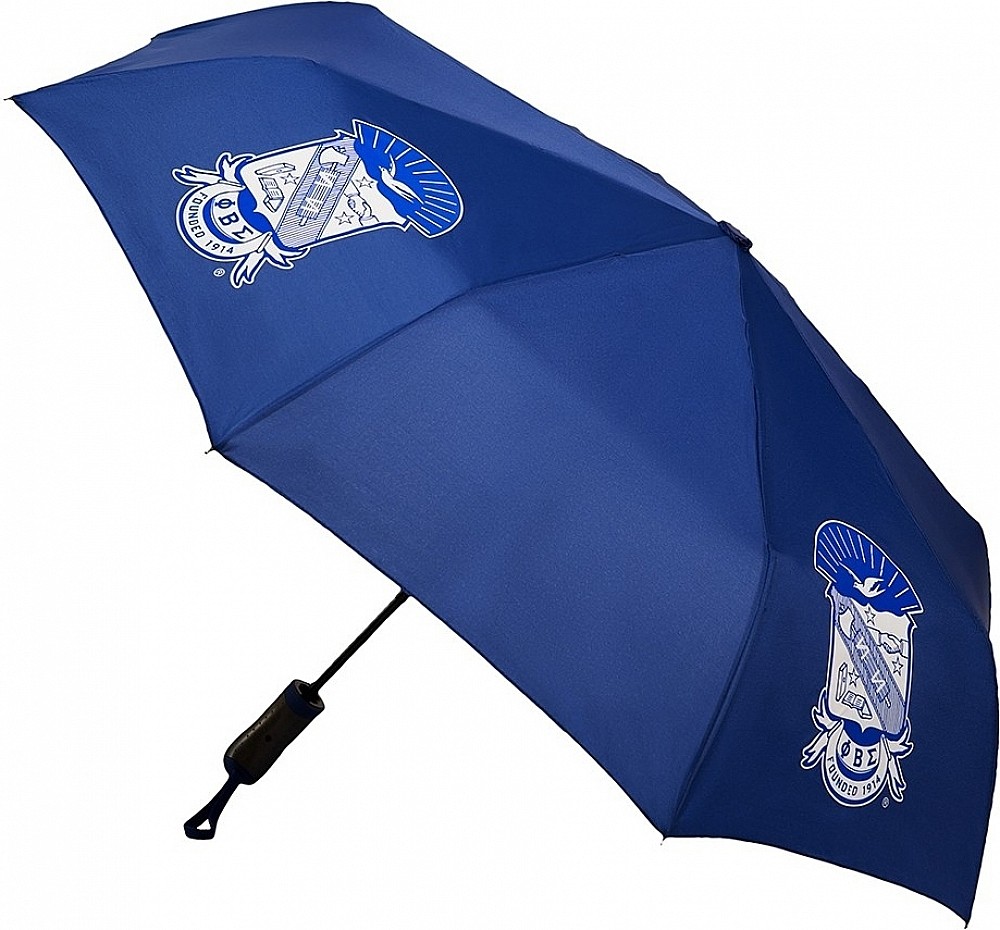 Phi Beta/&Beta; Sigma Mini Hurricane Umbrella [Blue - 23"]