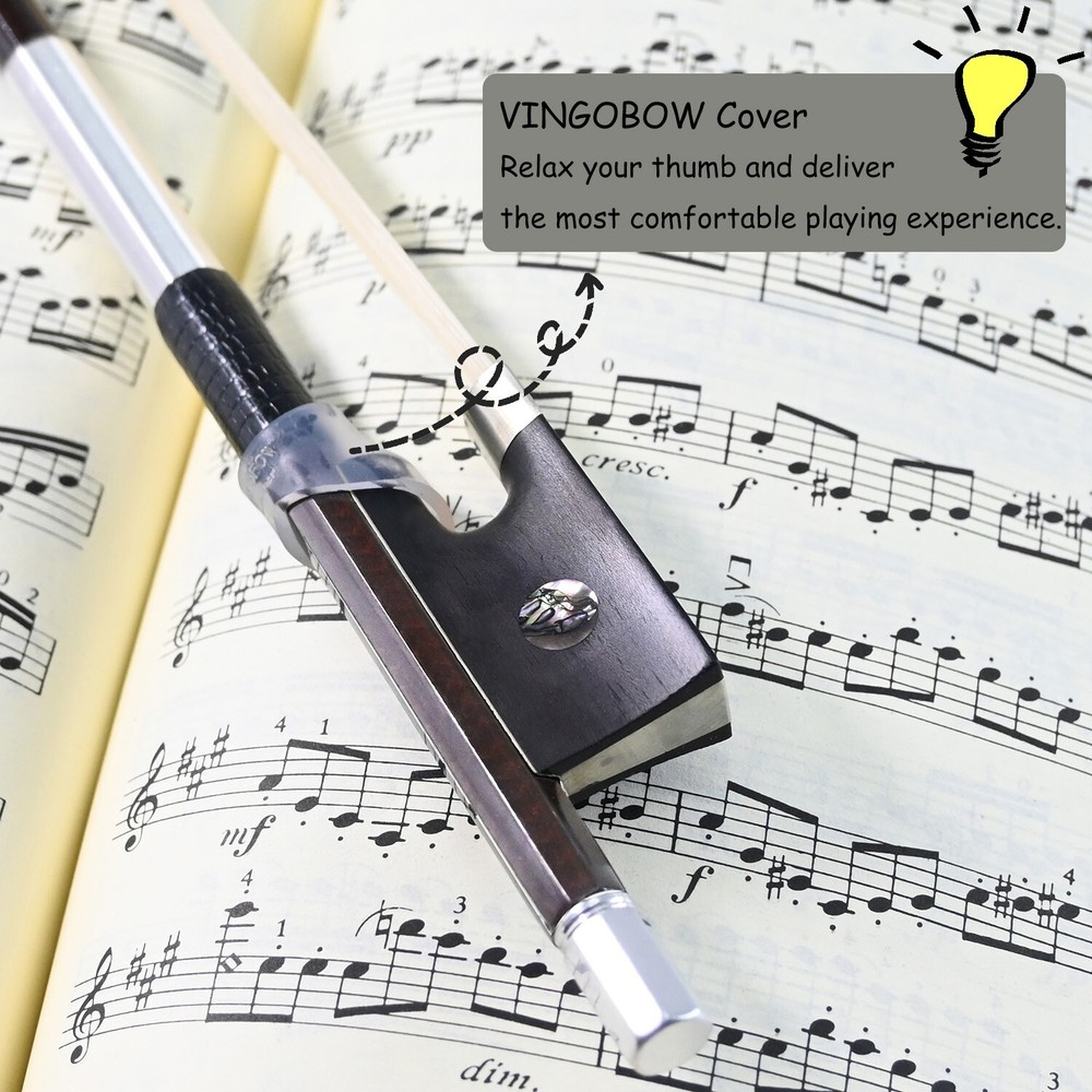 Diamond Carbon Violin Bow Pernambuco Performance Master Level 4/4 Ship from USA