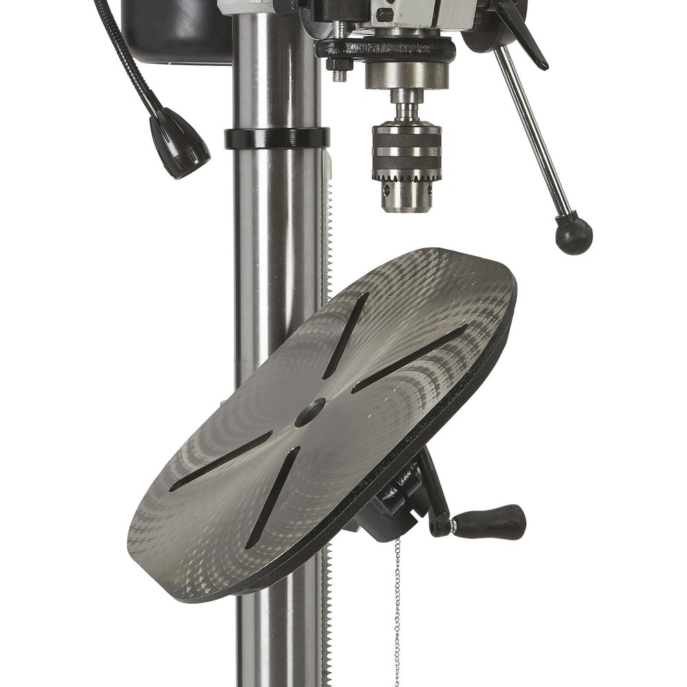 Klutch 17in. Floor Drill Press, Variable Speed with Digital Display, 1-1/2 HP,