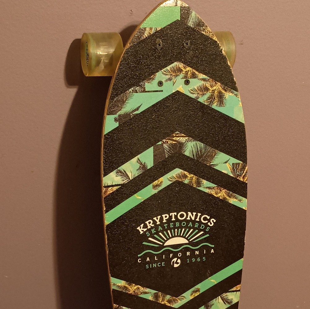 Kryptonics Complete Longboard California Tropical Design Skateboard