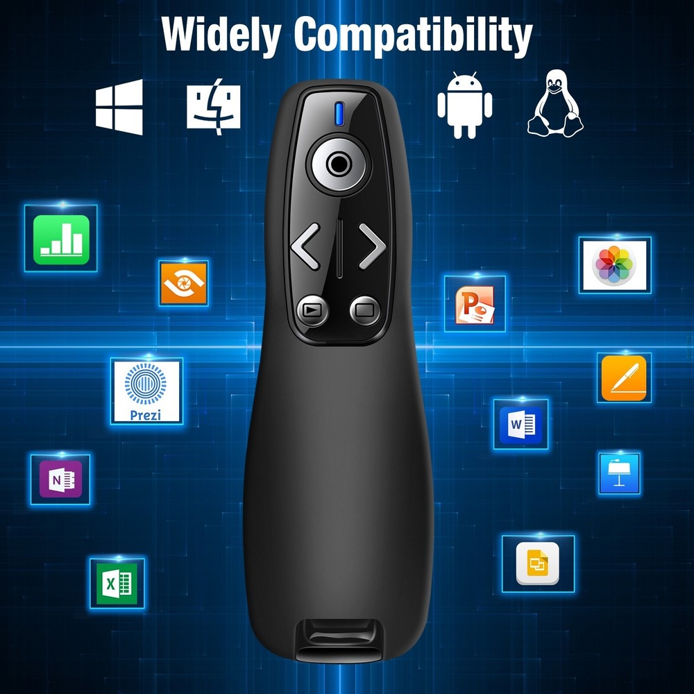 Power point Presentation Remote Control Wireless USB PPT Presenter Laser Pointer