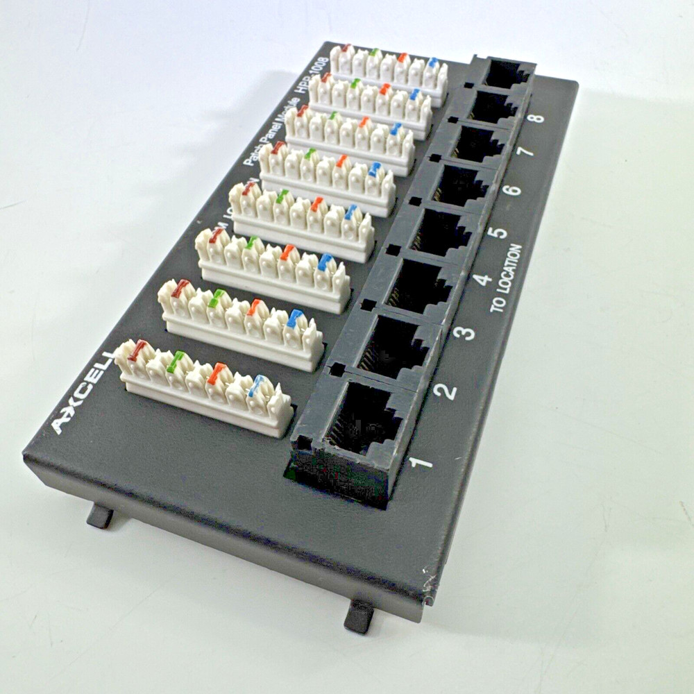Axcell HPP-1008 8 Port Patch Panel Module