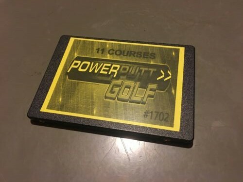 NEW Power Putt Replacement Solid State SSD Replacement Hard Drive 11 Courses