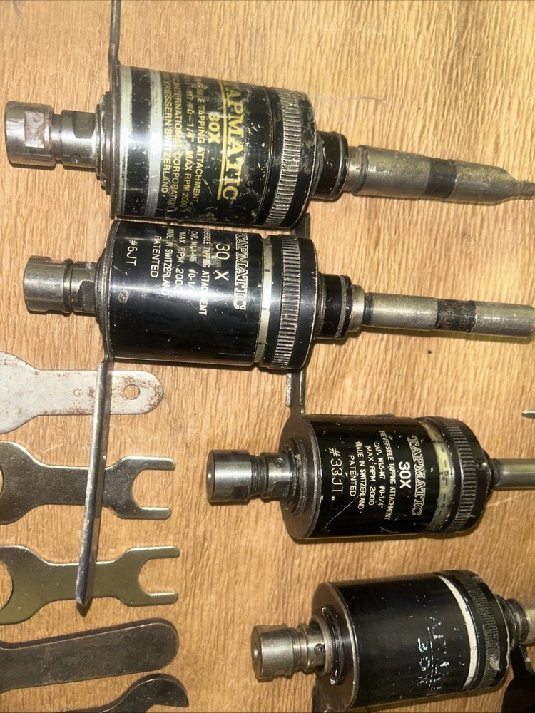 8 Assorted Tapping Heads
