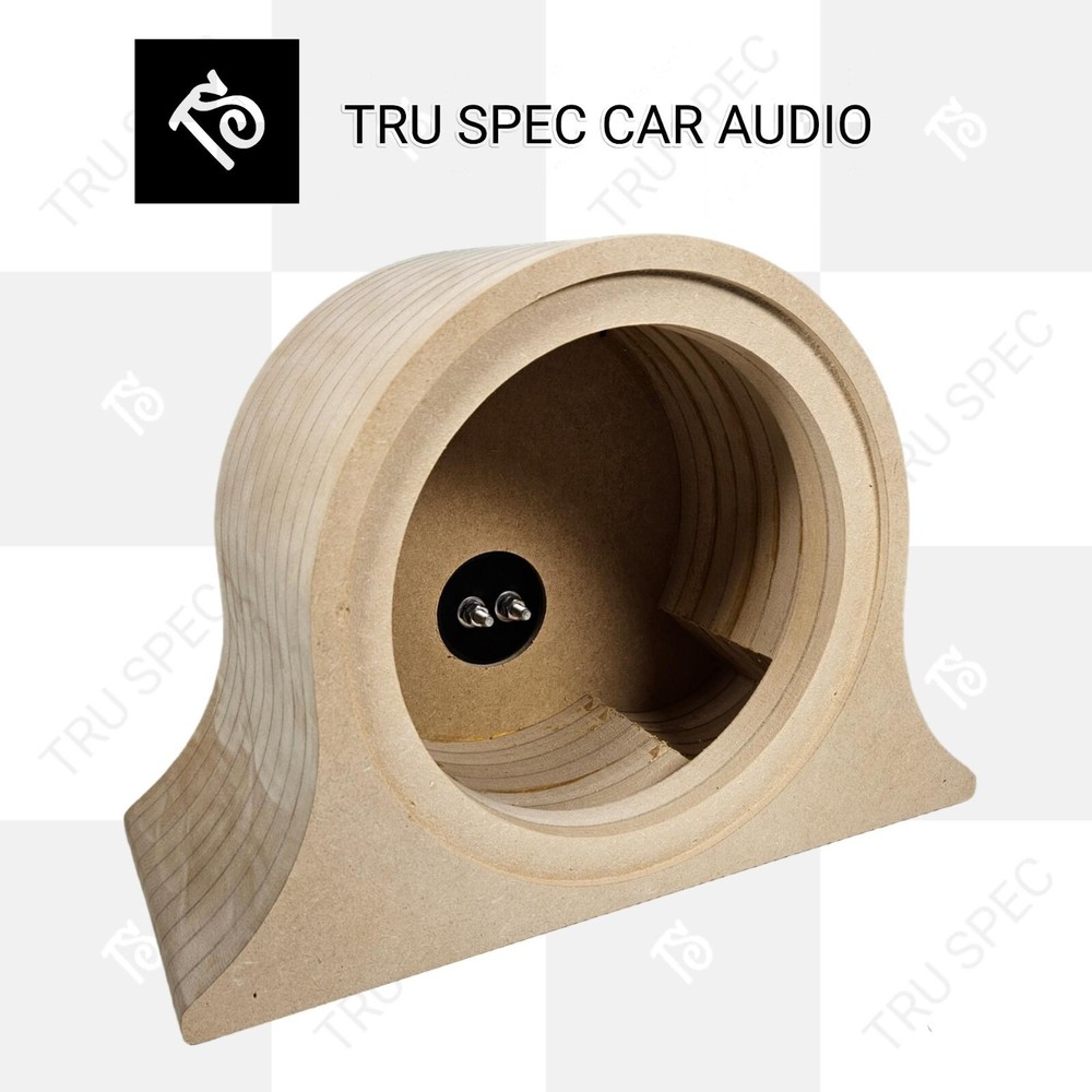 Tru Spec Single 10" SHALLOW Sealed Stack Fab Subwoofer Enclosure
