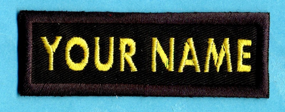SAAB   Custom Space: Above & Beyond Embroidered Name Tag Iron-on Patch