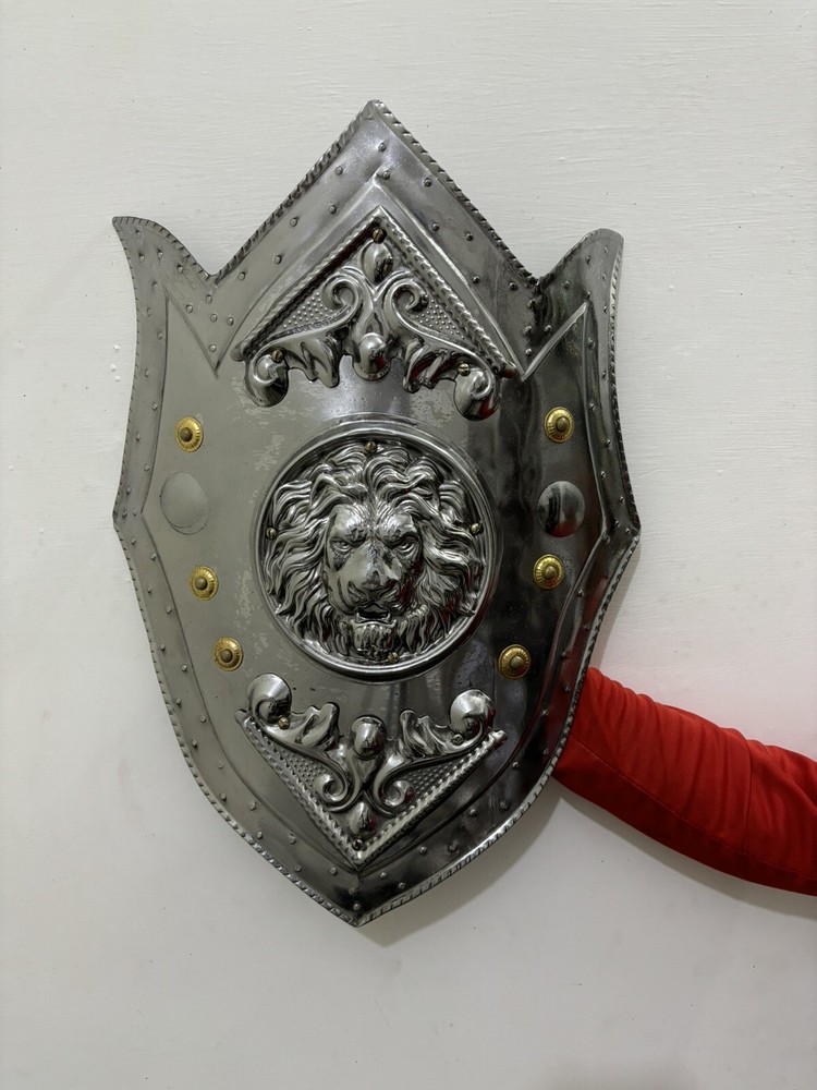 Medieval Viking Shield Lion Face Shield