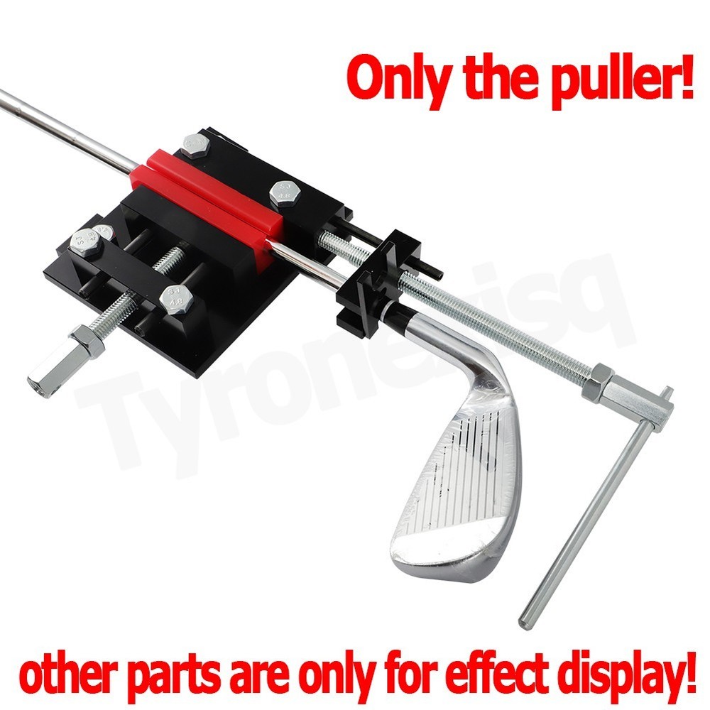 Golf Shaft Puller/Extractor - For Graphite and Steel Shafts - Regrip/Remove Tool
