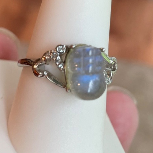 Labradorite pixiu ring (adjustable)