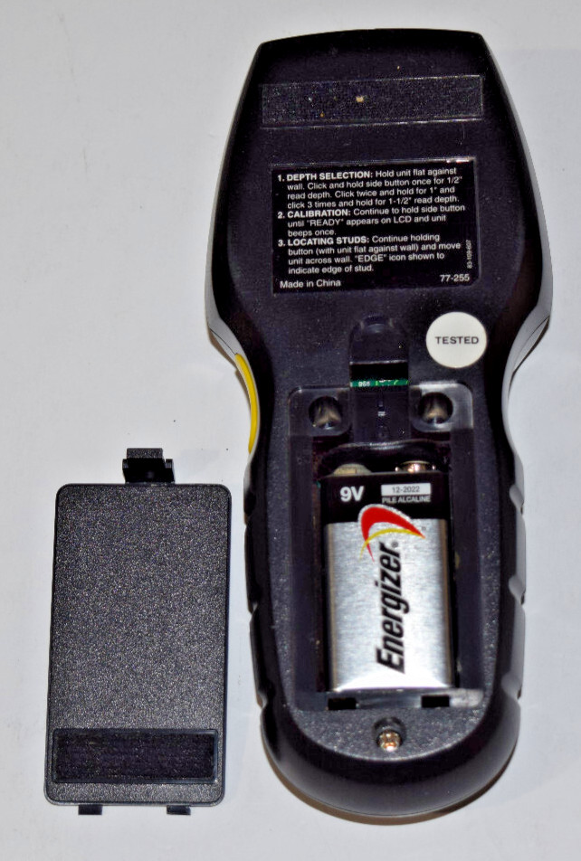 Stanley IntelliSensor Pro Stud Finder Pro 77-255 Surface Material Thickness