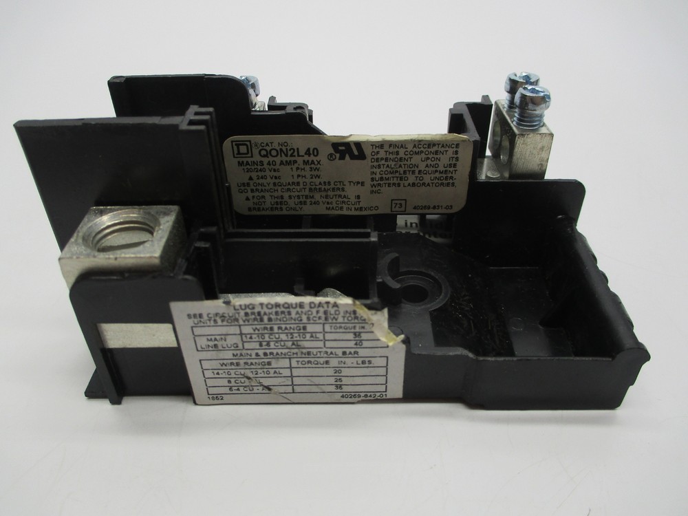 SQUARE D QON2L40 MOUNTING BASE NSNP