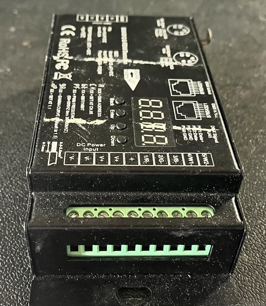 RoHS FC DMX512 & RGM Decoder