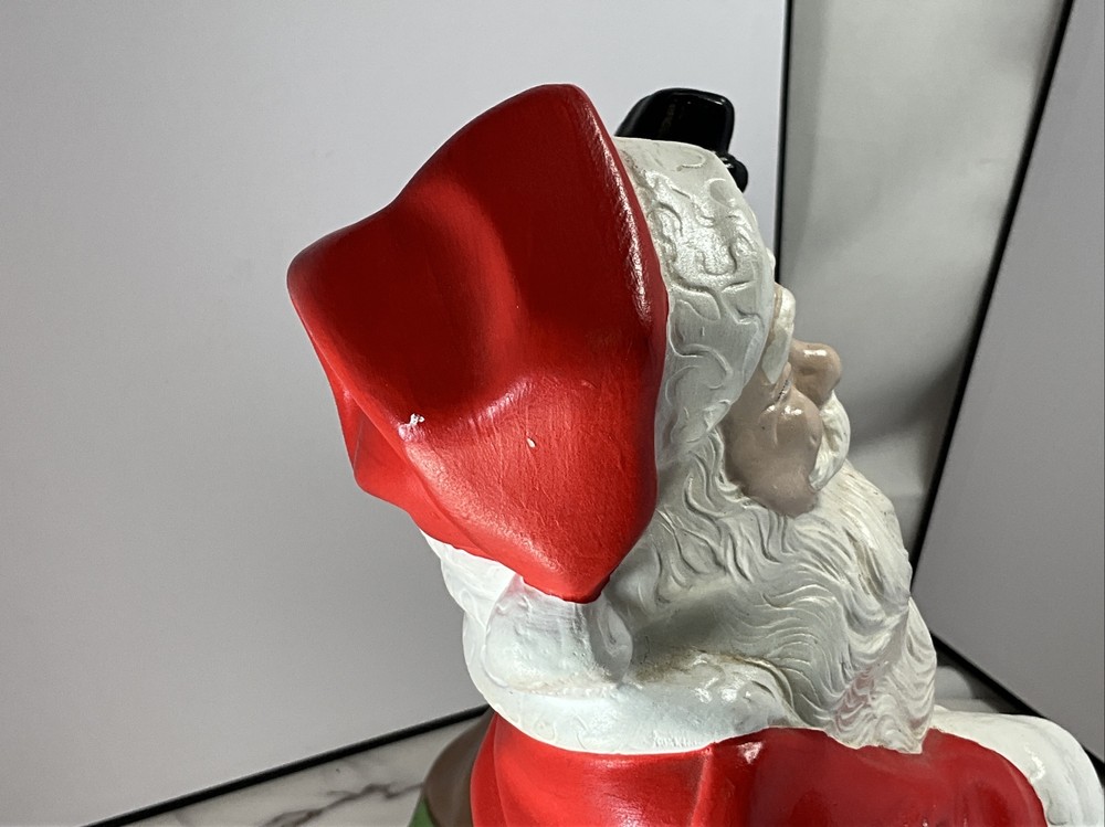 Vintage 1970 Byron Ceramic Santa Planter
