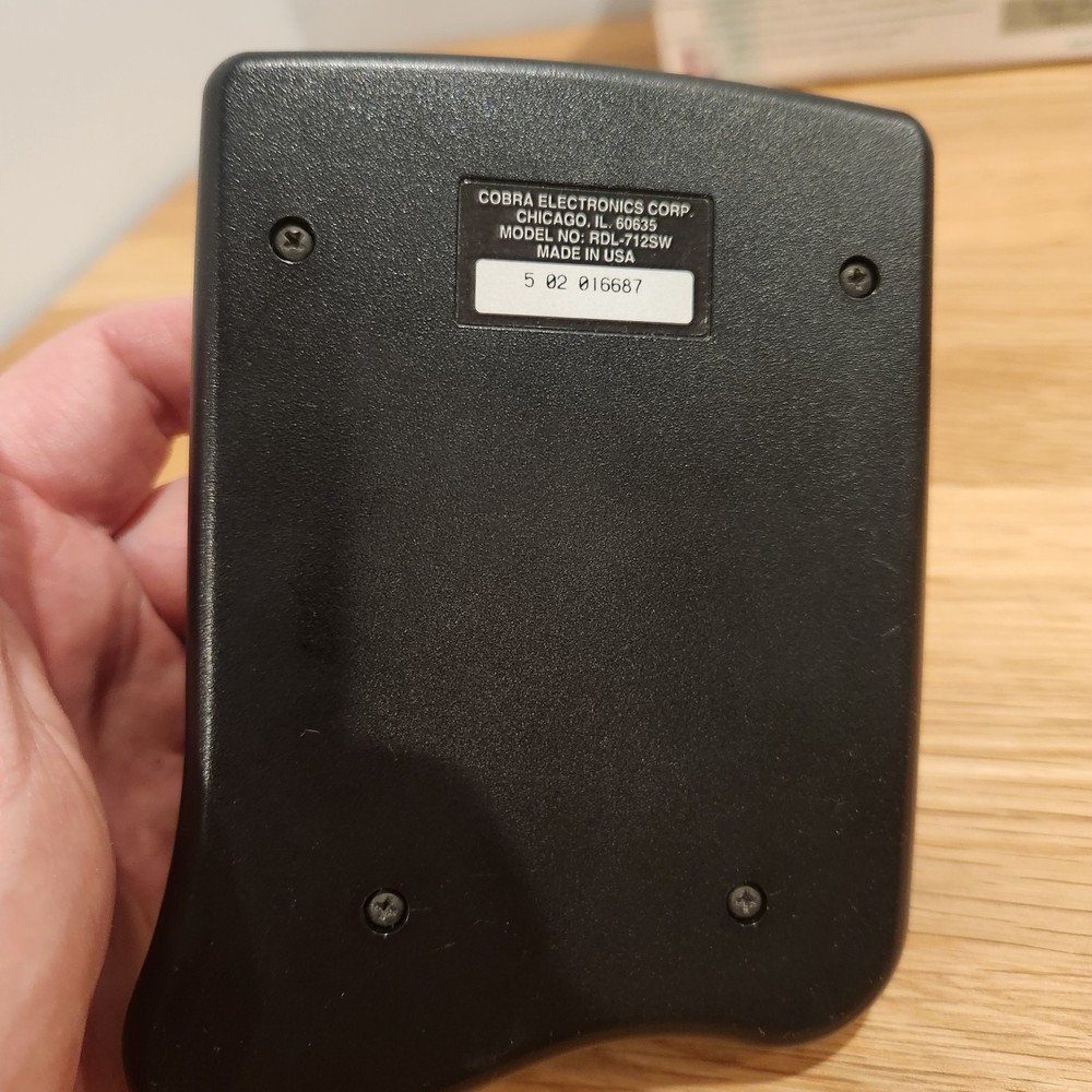 Cobra Superwide 4 Radar Laser - RDL-712SW - Complete Detection System - Tested
