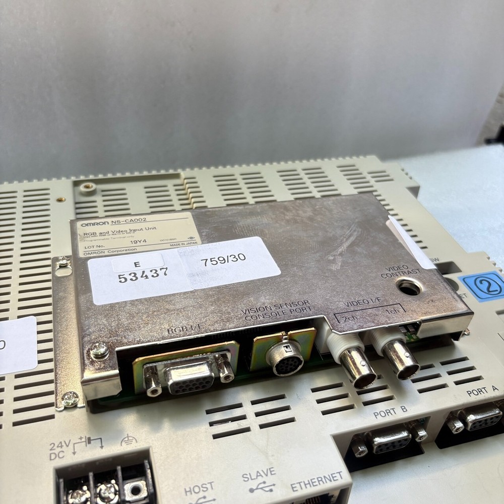 NS-CA002 OMRON, RGB/Video Input Unit , Expadite ship Tested.