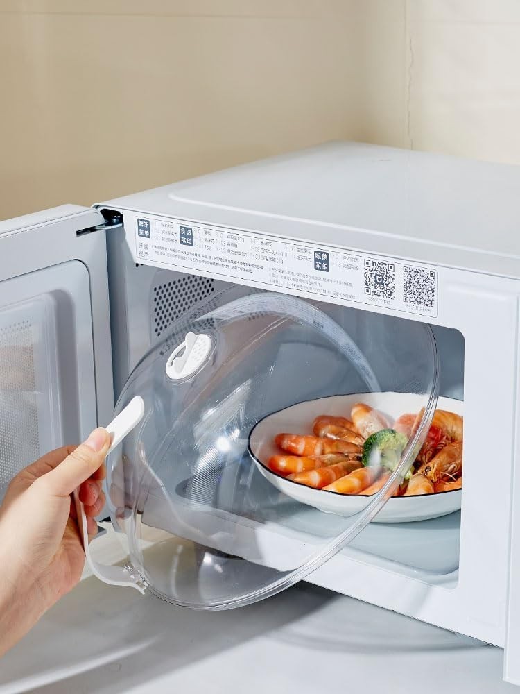 Versatile Microwave Splash Shield | Non-Toxic BPA-Free Kitchen Essential