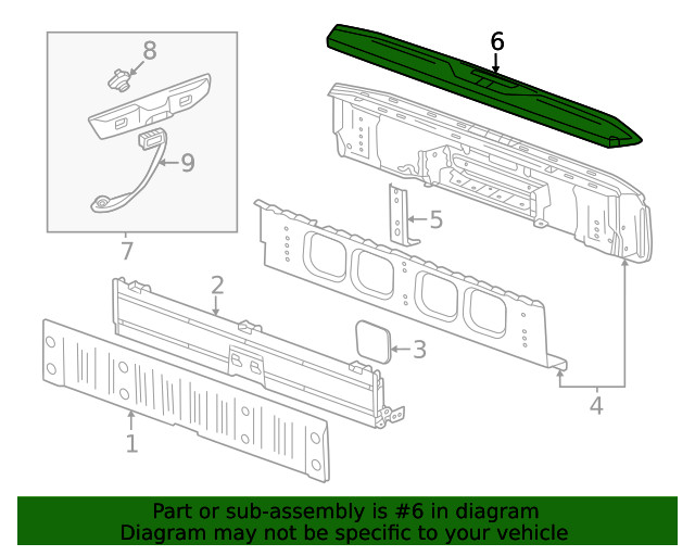 Genuine GM Molding 85166894