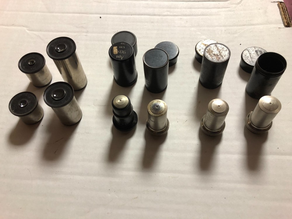 Antique Microscope and accessories