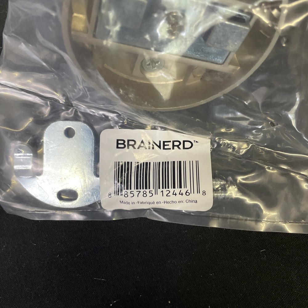 112446 Matte Nickel Hook w/ Amber Insert