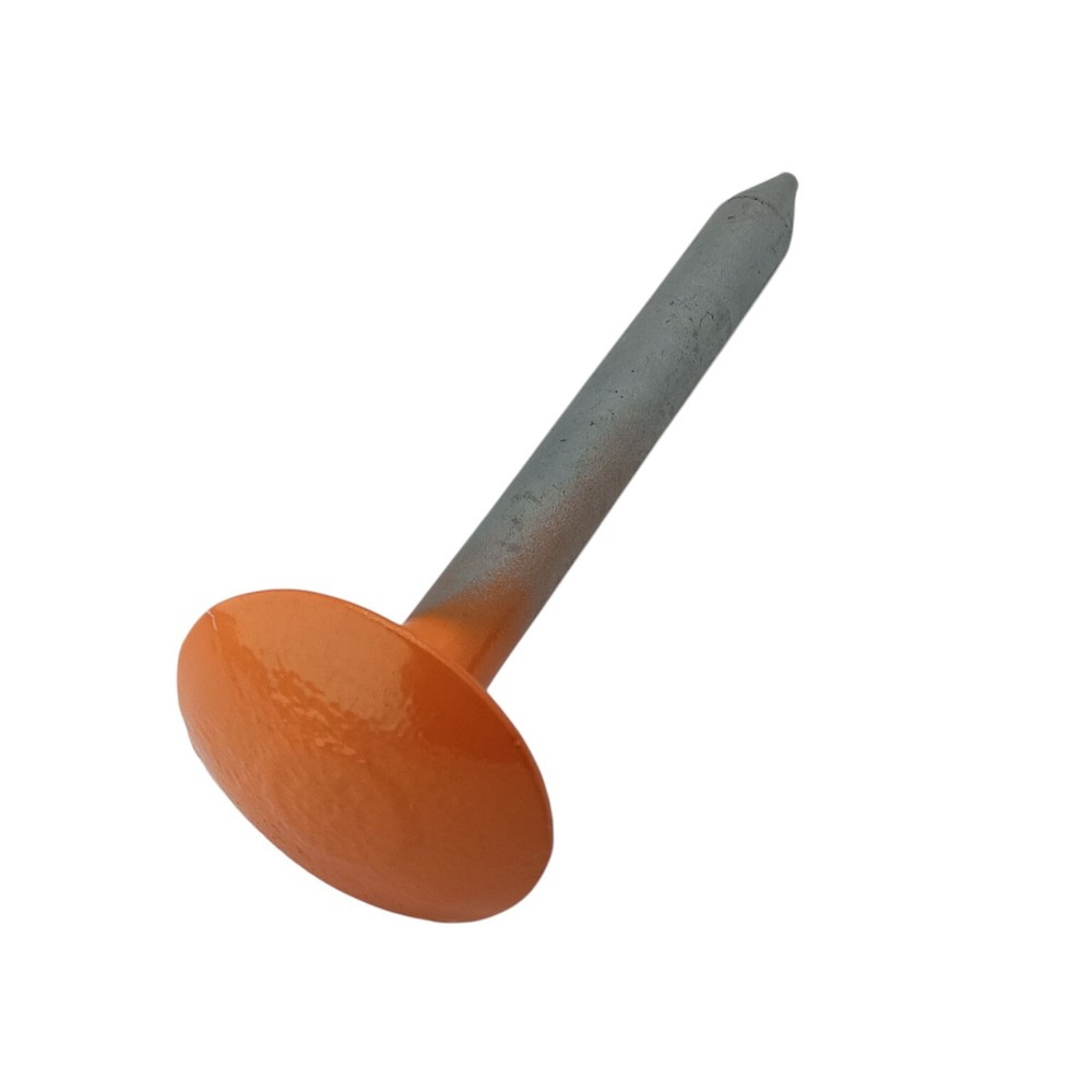 Low Profile Survey Stakes Hi-Vis Orange - 4 Pack