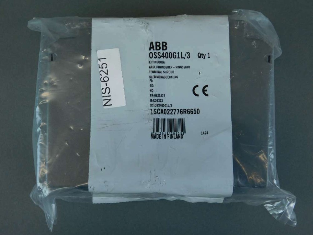 ABB OSS400GIL/3 Terminal Shroud Kit - NEW Surplus!
