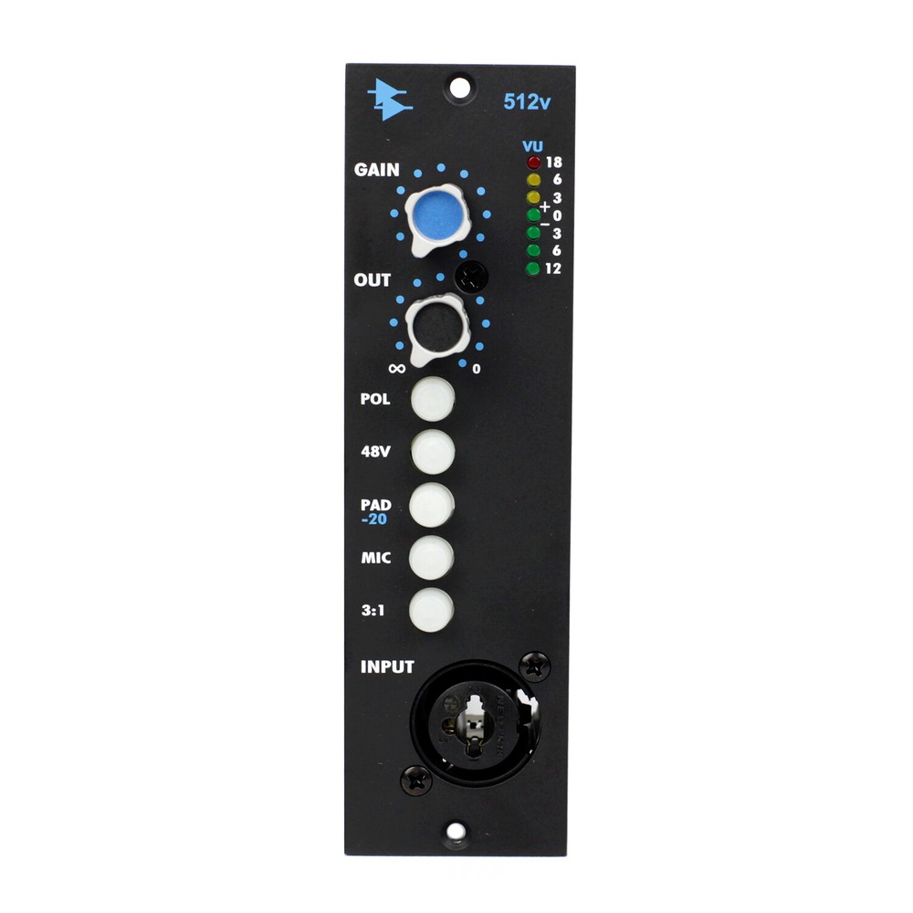 API 512v Discrete Microphone / Line Preamp with Variable Output
