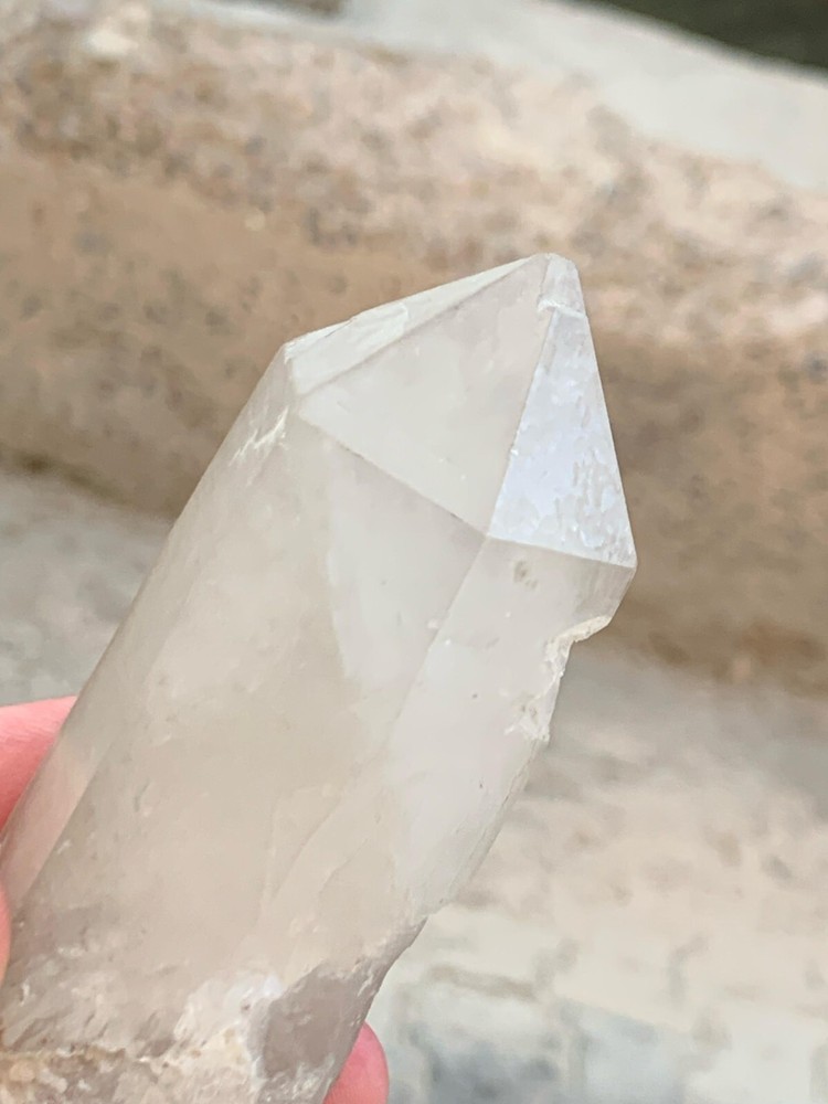 Very beautiful quartz terminated crystal