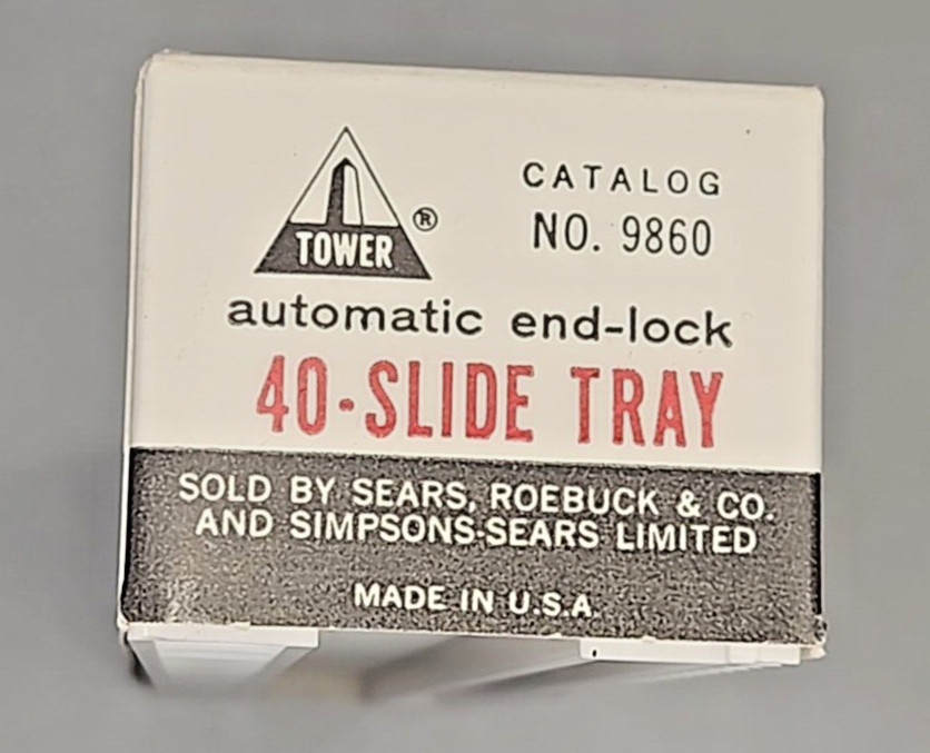 Tower 40-Slide Tray Automatic End-Lock Sears