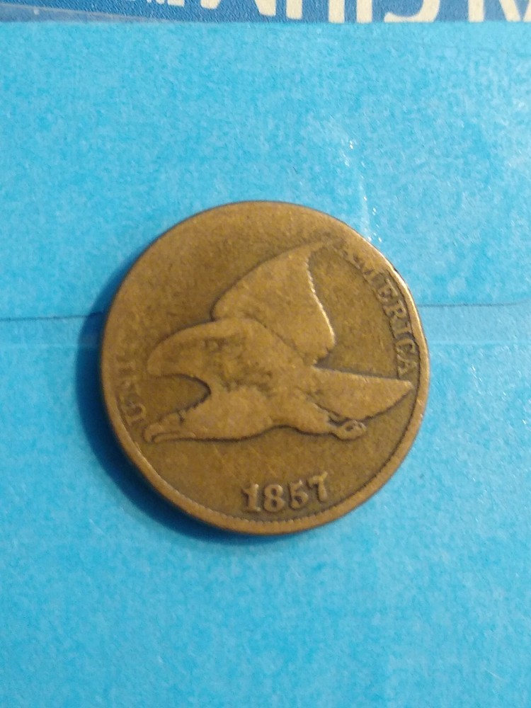 1857 1C Flying Eagle Cent